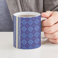 Mabuhay Philippines Festival Ceramic Mug Yakan Modern Filipiniana Inspired LT14 - Polynesian Pride