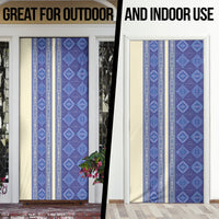 Mabuhay Philippines Festival Door Cover Yakan Modern Filipiniana Inspired LT14 - Polynesian Pride