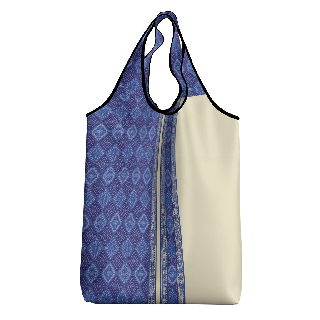 Mabuhay Philippines Festival Grocery Bag Yakan Modern Filipiniana Inspired LT14 - Polynesian Pride