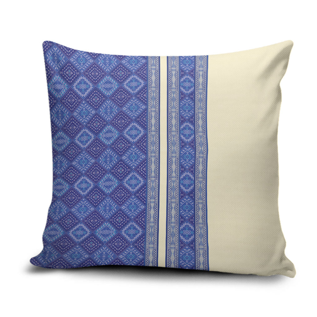 Mabuhay Philippines Festival Pillow Cover Yakan Modern Filipiniana Inspired