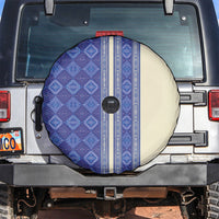 Mabuhay Philippines Festival Spare Tire Cover Yakan Modern Filipiniana Inspired LT14 Blue - Polynesian Pride