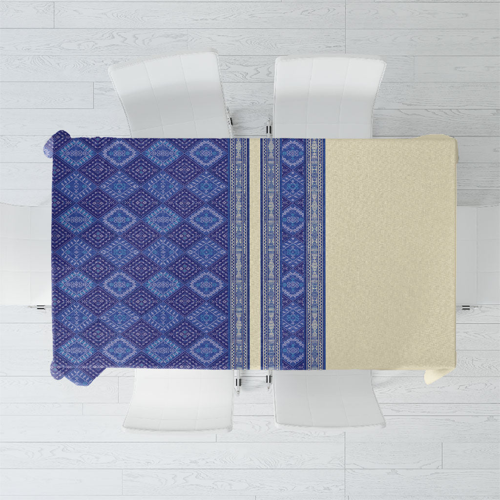 Mabuhay Philippines Festival Tablecloth Yakan Modern Filipiniana Inspired