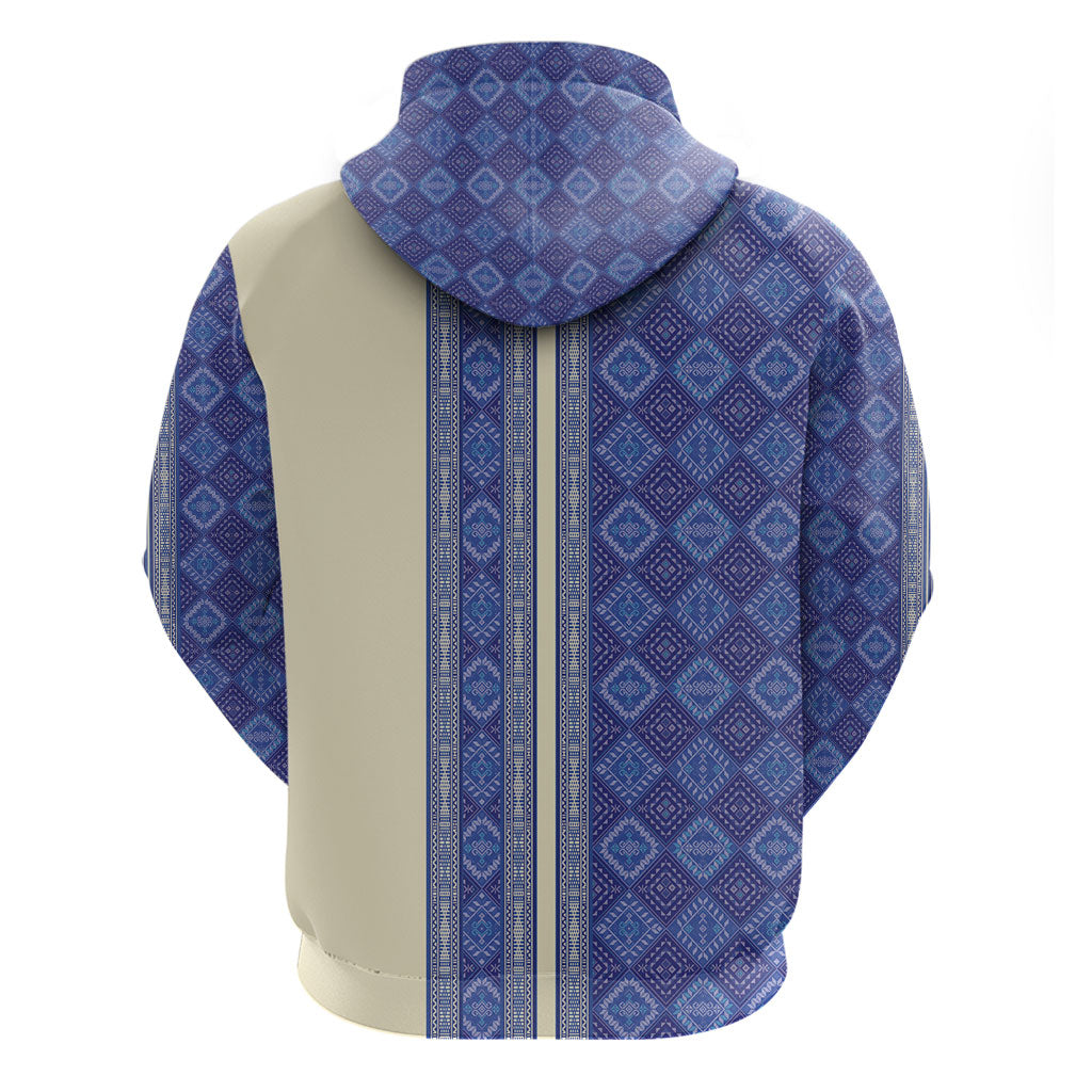 Mabuhay Philippines Festival Zip Hoodie Yakan Modern Filipiniana Inspired LT14 - Polynesian Pride