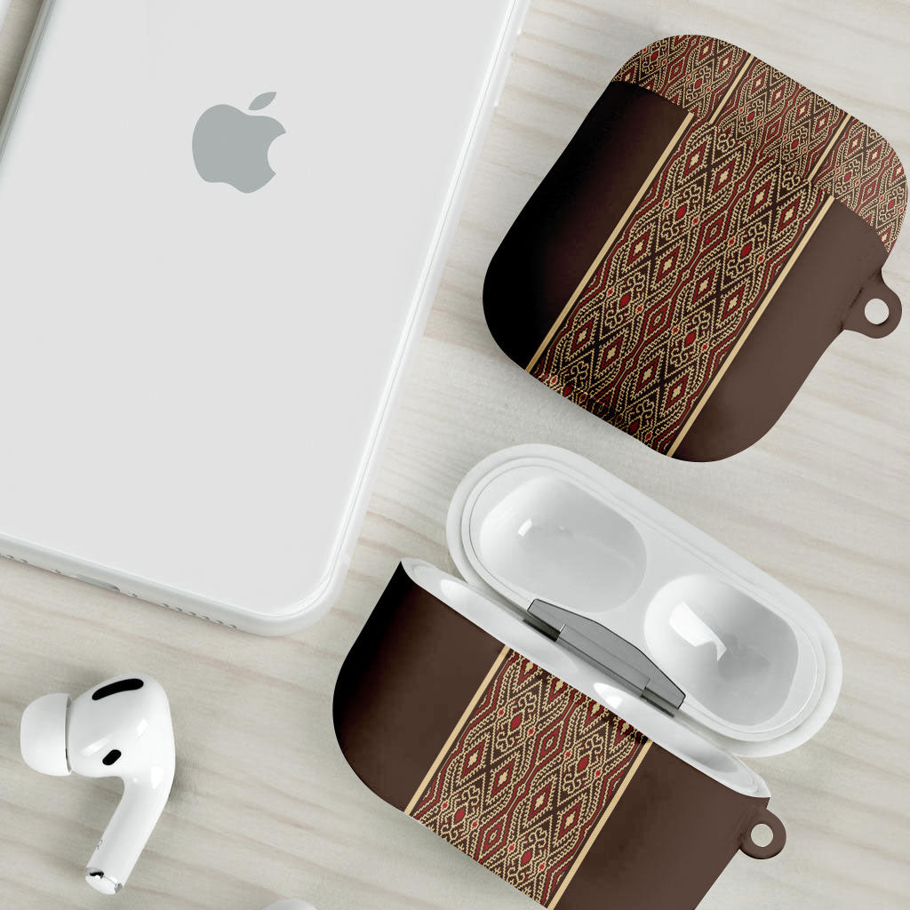 Mabuhay Philippines Festival AirPods Case Tnalak Modern Filipiniana Inspired LT14 - Polynesian Pride