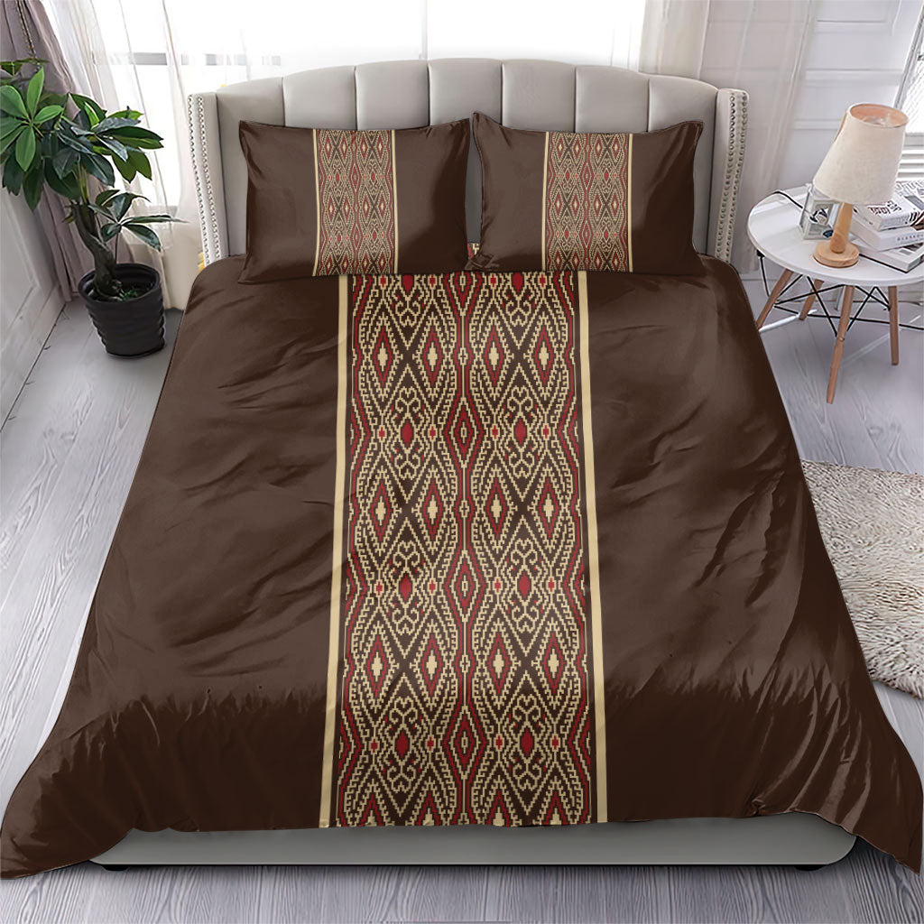 Mabuhay Philippines Festival Bedding Set Tnalak Modern Filipiniana Inspired LT14 - Polynesian Pride