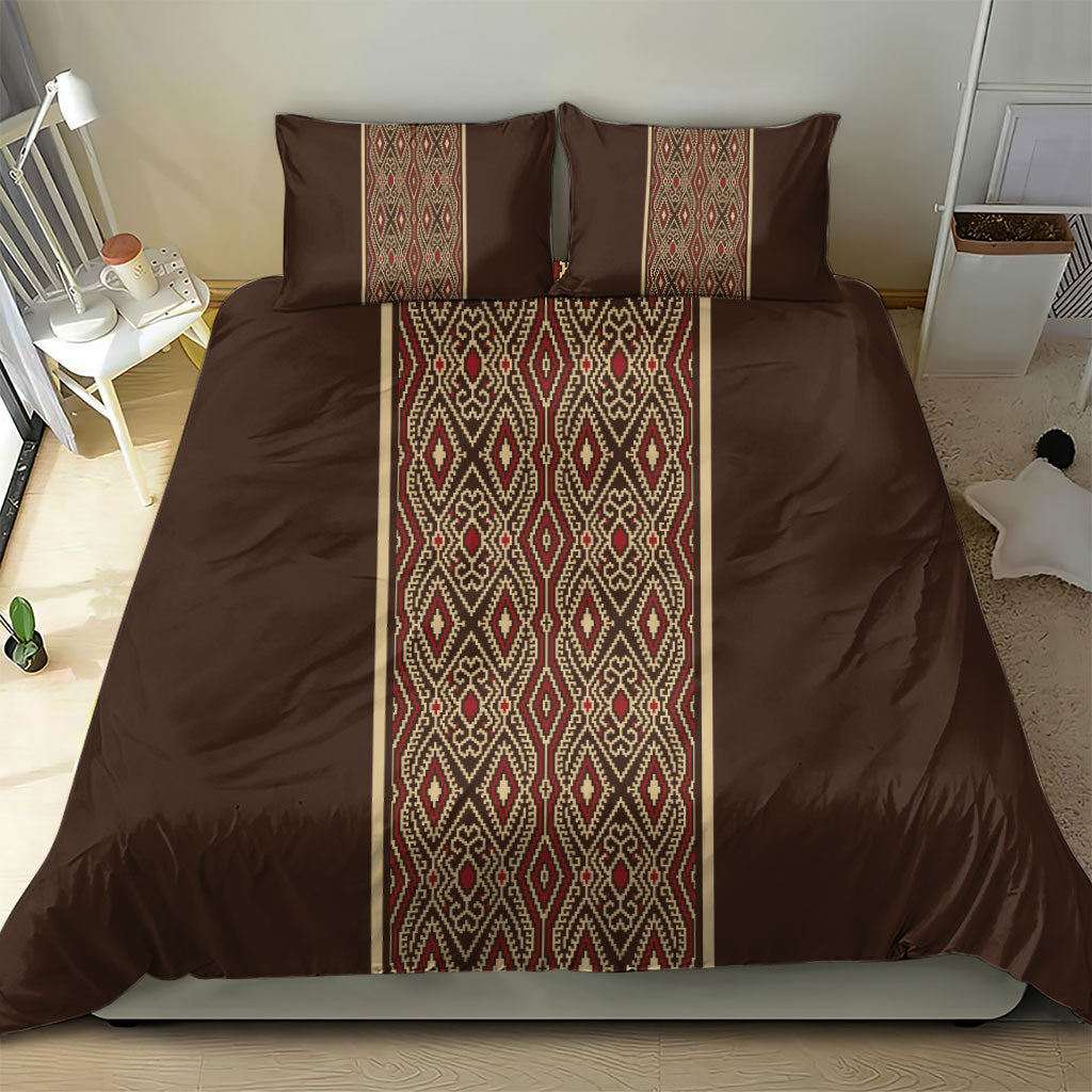 Mabuhay Philippines Festival Bedding Set Tnalak Modern Filipiniana Inspired LT14 - Polynesian Pride