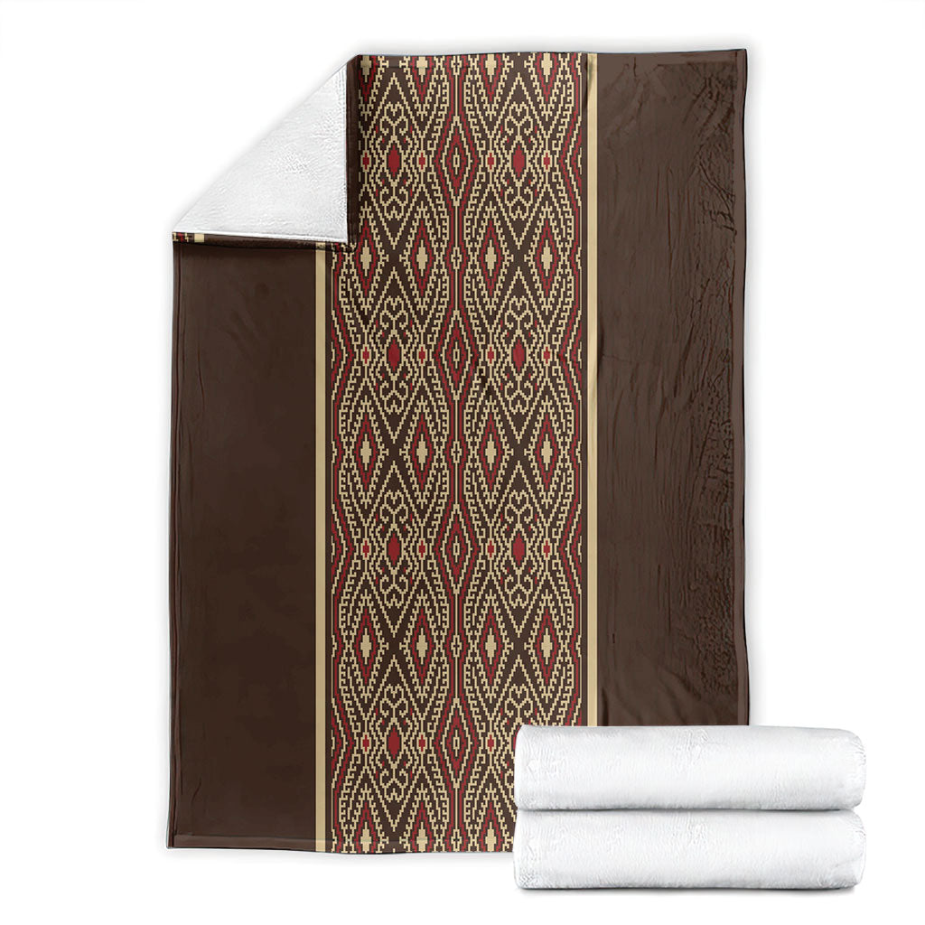 Mabuhay Philippines Festival Blanket Tnalak Modern Filipiniana Inspired LT14 - Polynesian Pride