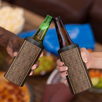 Mabuhay Philippines Festival 4 in 1 Can Cooler Tumbler Tnalak Modern Filipiniana Inspired LT14 - Polynesian Pride