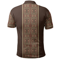 Mabuhay Philippines Festival Polo Shirt Tnalak Modern Filipiniana Inspired LT14 - Polynesian Pride