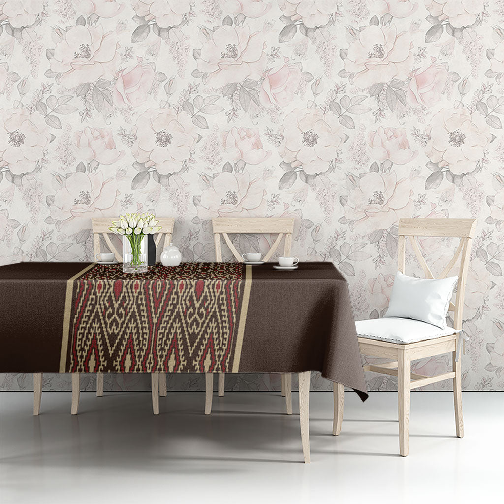 Mabuhay Philippines Festival Tablecloth Tnalak Modern Filipiniana Inspired LT14 - Polynesian Pride