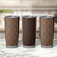 Mabuhay Philippines Festival Tumbler Cup Tnalak Modern Filipiniana Inspired LT14 - Polynesian Pride