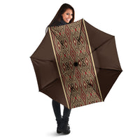 Mabuhay Philippines Festival Umbrella Tnalak Modern Filipiniana Inspired LT14 - Polynesian Pride