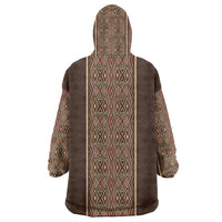Mabuhay Philippines Festival Wearable Blanket Hoodie Tnalak Modern Filipiniana Inspired LT14 - Polynesian Pride