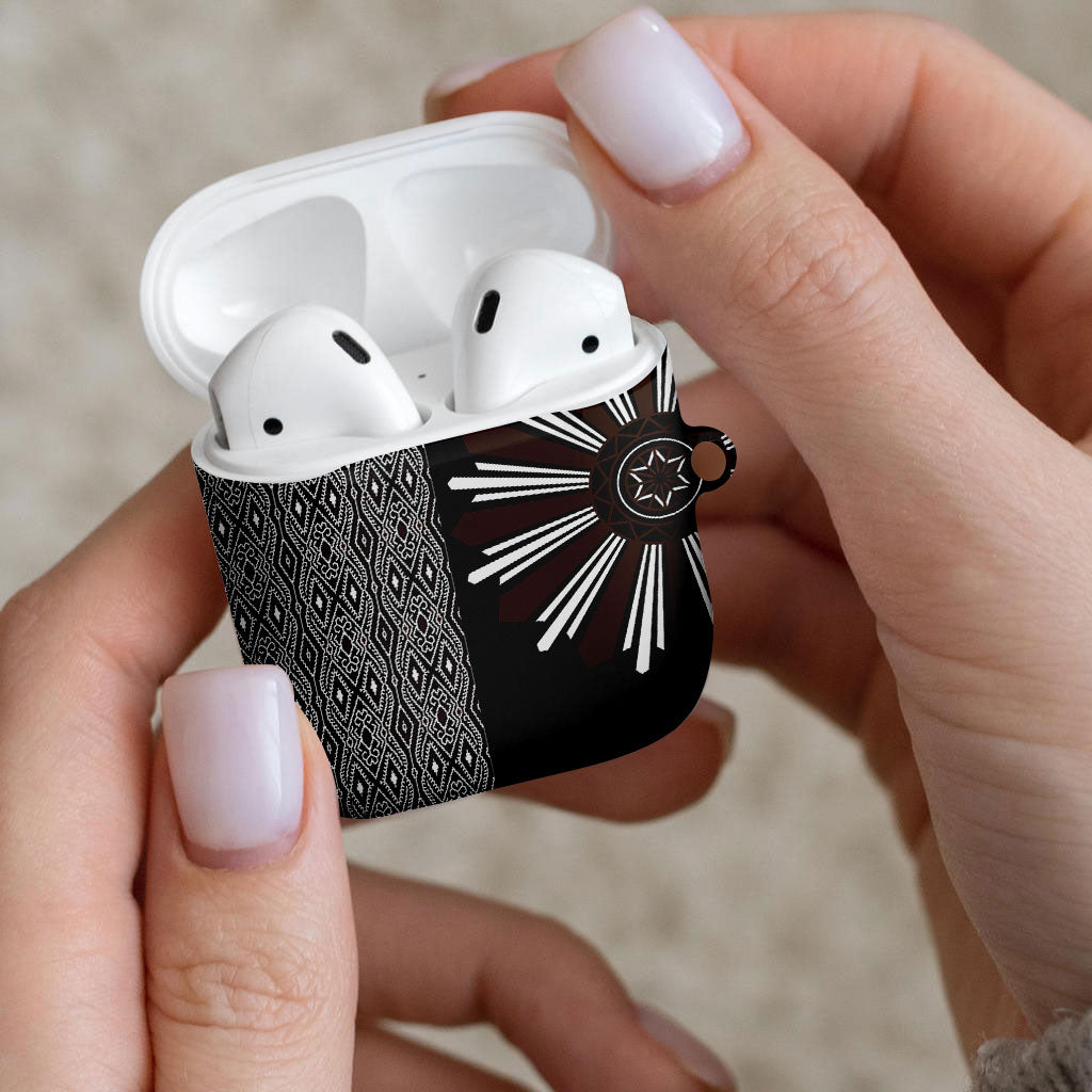 Mabuhay Philippines Festival AirPods Case Araw Tnalak Modern Filipiniana Inspired LT14 - Polynesian Pride