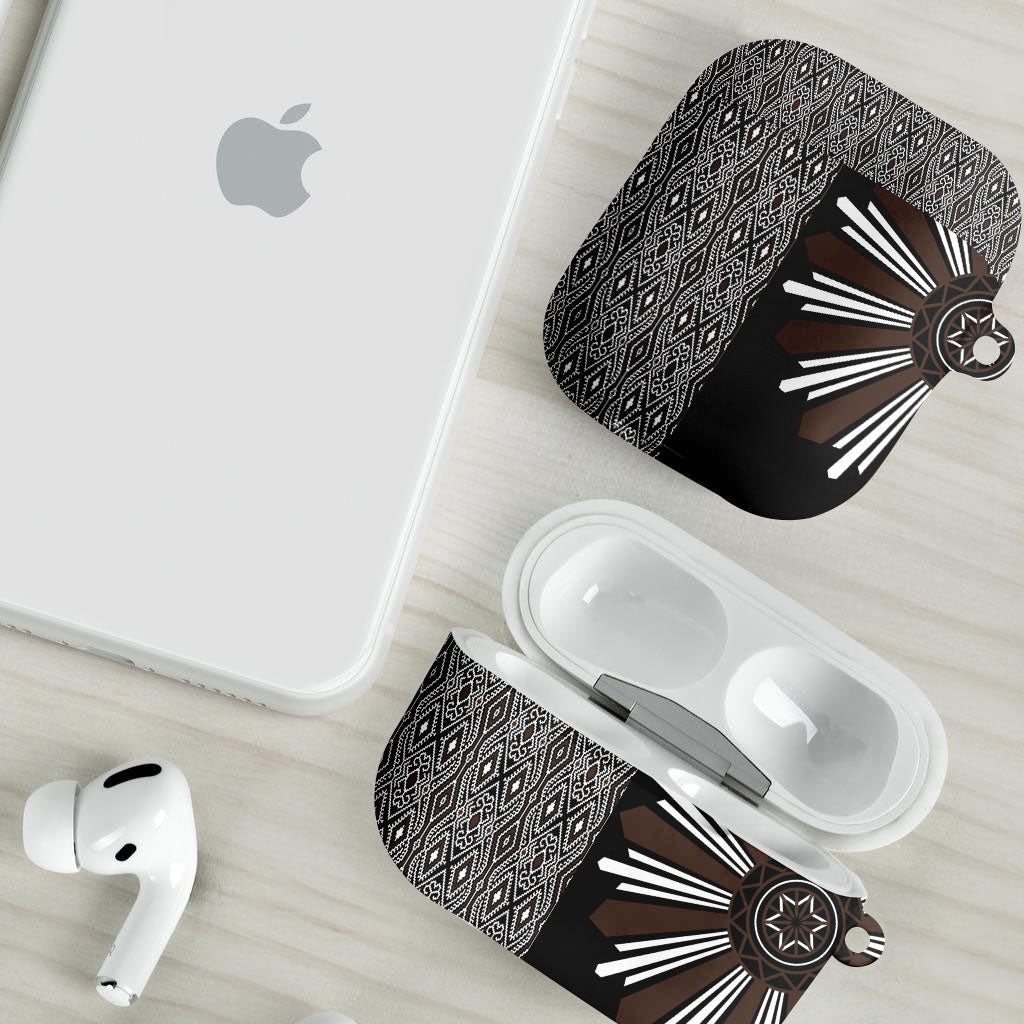 Mabuhay Philippines Festival AirPods Case Araw Tnalak Modern Filipiniana Inspired LT14 - Polynesian Pride