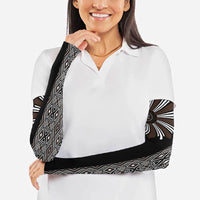 Mabuhay Philippines Festival Arm Sleeves Araw Tnalak Modern Filipiniana Inspired LT14 - Polynesian Pride