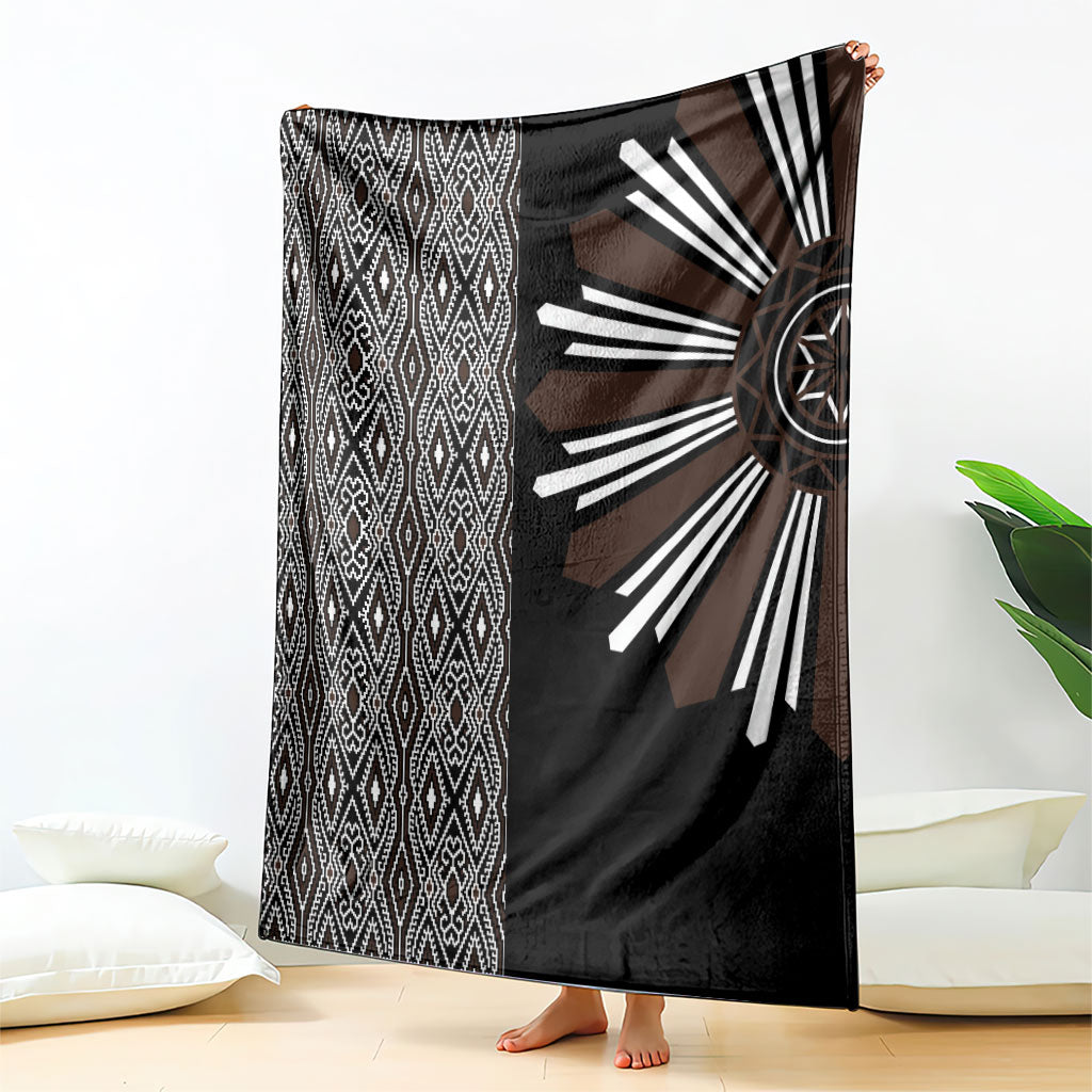 Mabuhay Philippines Festival Blanket Araw Tnalak Modern Filipiniana Inspired LT14 - Polynesian Pride
