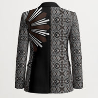 Mabuhay Philippines Festival Blazer Araw Tnalak Modern Filipiniana Inspired LT14 - Polynesian Pride