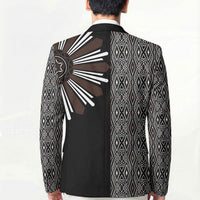 Mabuhay Philippines Festival Blazer Araw Tnalak Modern Filipiniana Inspired LT14 - Polynesian Pride
