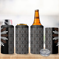 Mabuhay Philippines Festival 4 in 1 Can Cooler Tumbler Araw Tnalak Modern Filipiniana Inspired LT14 - Polynesian Pride