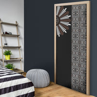 Mabuhay Philippines Festival Door Cover Araw Tnalak Modern Filipiniana Inspired LT14 - Polynesian Pride