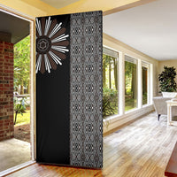 Mabuhay Philippines Festival Door Cover Araw Tnalak Modern Filipiniana Inspired LT14 - Polynesian Pride