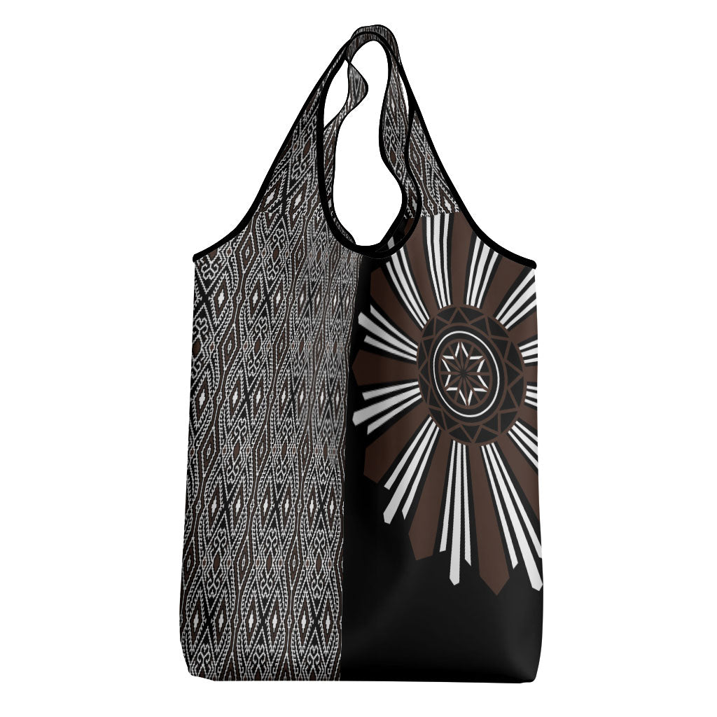 Mabuhay Philippines Festival Grocery Bag Araw Tnalak Modern Filipiniana Inspired LT14 - Polynesian Pride