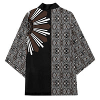 Mabuhay Philippines Festival Kimono Araw Tnalak Modern Filipiniana Inspired LT14 - Polynesian Pride