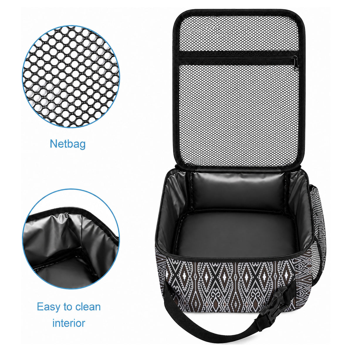 Mabuhay Philippines Festival Lunch Bag Araw Tnalak Modern Filipiniana Inspired