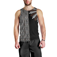 Mabuhay Philippines Festival Men Tank Top Araw Tnalak Modern Filipiniana Inspired LT14 - Polynesian Pride
