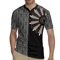 Mabuhay Philippines Festival Rugby Jersey Araw Tnalak Modern Filipiniana Inspired LT14 - Polynesian Pride