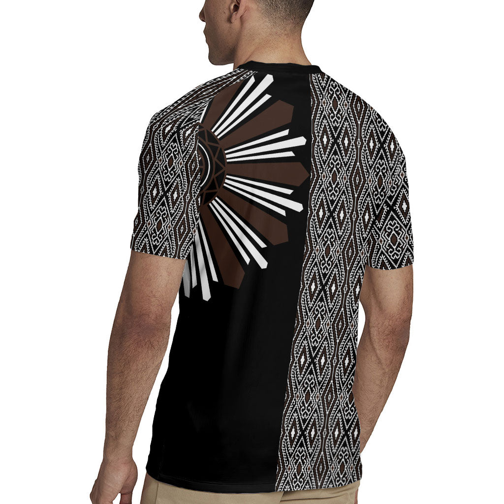Mabuhay Philippines Festival Rugby Jersey Araw Tnalak Modern Filipiniana Inspired LT14 - Polynesian Pride