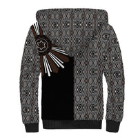 Mabuhay Philippines Festival Sherpa Hoodie Araw Tnalak Modern Filipiniana Inspired LT14 - Polynesian Pride
