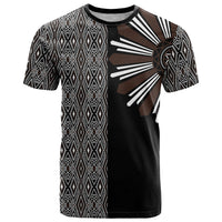 Mabuhay Philippines Festival T Shirt Araw Tnalak Modern Filipiniana Inspired LT14 Black - Polynesian Pride
