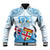 Fiji Day 1970 Baseball Jacket Proud To Be A Fijian Tapa Pattern