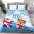 Fiji Day 1970 Bedding Set Proud To Be A Fijian Tapa Pattern