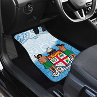 Fiji Day 1970 Car Mats Proud To Be A Fijian Tapa Pattern LT14 - Polynesian Pride