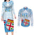 Fiji Day 1970 Couples Matching Long Sleeve Bodycon Dress and Long Sleeve Button Shirt Proud To Be A Fijian Tapa Pattern