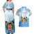 Fiji Day 1970 Couples Matching Off Shoulder Maxi Dress and Hawaiian Shirt Proud To Be A Fijian Tapa Pattern