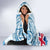 Fiji Day 1970 Hooded Blanket Proud To Be A Fijian Tapa Pattern