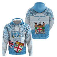 Fiji Day 1970 Hoodie Proud To Be A Fijian Tapa Pattern