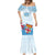 Fiji Day 1970 Mermaid Dress Proud To Be A Fijian Tapa Pattern