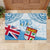 Fiji Day 1970 Rubber Doormat Proud To Be A Fijian Tapa Pattern