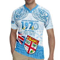 Fiji Day 1970 Rugby Jersey Proud To Be A Fijian Tapa Pattern LT14 - Polynesian Pride