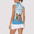 Fiji Day 1970 Women Sleeveless Polo Shirt Proud To Be A Fijian Tapa Pattern