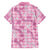 Alaka Aloha Hawaii Family Matching Puletasi and Hawaiian Shirt Plumeria Lei With Palaka Motif - Polynesian Pride