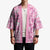 Alaka Aloha Hawaii Kimono Plumeria Lei With Palaka Motif - Polynesian Pride