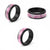 Alaka Aloha Hawaii Spinner Ring Plumeria Lei With Palaka Motif - Polynesian Pride