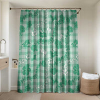 Omaomao Aloha Hawaii Bathroom Set Plumeria Lei With Palaka Motif - Polynesian Pride