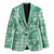 Omaomao Aloha Hawaii Blazer Plumeria Lei With Palaka Motif - Polynesian Pride